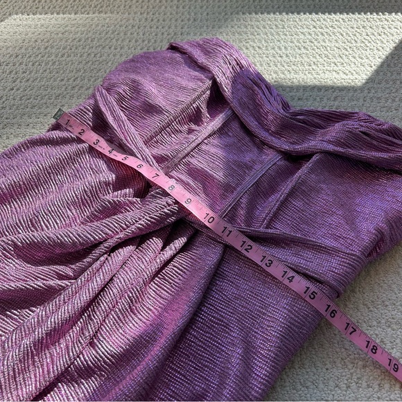 Showpo Strapless Purple Dress - Picture 9 of 12